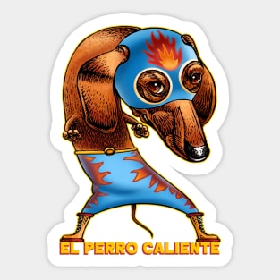 El Perro Caliente Sticker